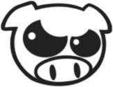 Sticker "Subaru Pig Angry" Sticker "Subaru Pig Angry"