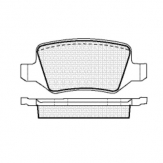 ТОРМОЗНЫЕ КОЛОДКИ DBS2408 (SP 410) (T1530) * MERCEDES A-CLASS (W 168, W169),B-CLASS (W245) ЗАДН.