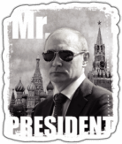 Autocolante pentru automobil "Mr President" Autocolante pentru automobil "Mr President"