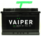 VAIPER 12V 75Ah 12V 580A 276/175/190 правый