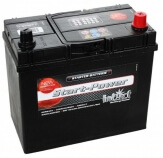 Intact Start-Power 45Ah 12V Jap+Left Intact Start-Power 45Ah 12V Jap+Left