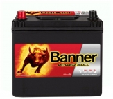 BANNER 60 Ah Power Bull (jap.) (+stânga)