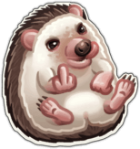 Abtibilduri pentru auto "Arici"