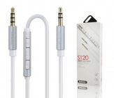 Remax 3.5 AUX audio cable S120 c рег. громкости