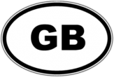 Stickere pentru automobil "GB - Marea Britanie" Stickere pentru automobil "GB - Marea Britanie"