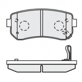 ТОРМОЗНЫЕ КОЛОДКИ DBS3404 (T2138)* HYUNDAI IX35 (10-) ЗАДН.
