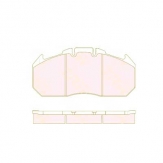 ТОРМОЗНЫЕ КОЛОДКИ DBS8015* (GDB5086) (WVA29131)