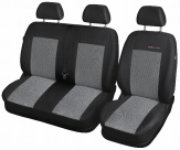 Huse scaune auto 2+1 BUS Ford Transit (alb)