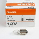 Bec cu halogen 64113 10W 12V BA9S Bec cu halogen 64113 10W 12V BA9S