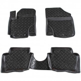 Резиновые коврики AILERON Hyundai i20 2009- в салон (60618) Резиновые коврики AILERON Hyundai i20 2009- в салон (60618)