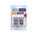 Borne alamă roșu negru 2buc.