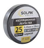 Bandă izolatoare neagră rezistentă la căldură solară 0.13 mm x 19mm 25 m