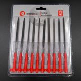 Set pile cu ace 10 buc. 140 mm INTERTOOL HT-3708