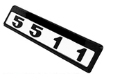 Ușă semn fabrica 5511 KAMAZ