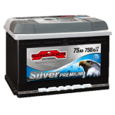 SZNAJDER BATTERIEN SZNAJDER 75 Ah Silver Premium Japan Cars (+left) B13