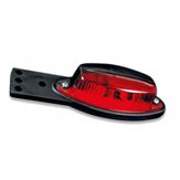 Lampă de marcare FT-010/ 1-2 cu suport plat și cablu (alb-roșu)