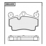 PLACUTE FRANA DBS2459 (T5150) (SP276) * AUDI Q7 PORSCHE CAYENNE VW TOUAREG SPATE