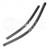 AUTOTECHTEILE Perii sticla 600/450mm 2 buc. BUTON DE IMPINGERE (Plat) CADDY III