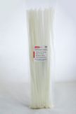 Clema plastic alb 9x760mm. 100 buc/pachet