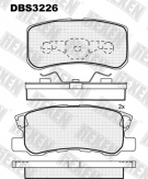 DBS3226 (SP 343) (T1276) * MITSUBISHI GRANDIS,PAJERO SPATE