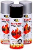 Spray argint pentru temperaturi inalte 500 ml (26602)