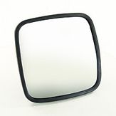 Зеркало боковое СуперМАЗ КAMAЗ 225х225 сферич. с подогр.