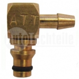 AUTOTECHTEILE Furtun de retur MB Sprinter/Vito OM611 CLIPS în formă de L.