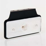 Lumină de marcare MD-013 B+K cu soclu și suport (alb)