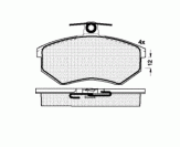 DBS2079 (SP110) (SP176) (T5051) VW CADDY,GOLF III,PASSAT III