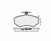 PLACUTE FRANA DBS2193 SP199 T5050 DBS2199 T2307 SP137