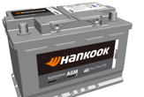 Hankook AGM 60520 12V 105.0A/h 950A 393/174/190 правый
