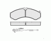 ТОРМОЗНЫЕ КОЛОДКИ DBS2019 SP212 C4030