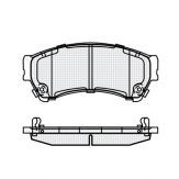 ТОРМОЗНЫЕ КОЛОДКИ DBS3348 (SP 646) (T 1743)* MAZDA 6 (07-) ПЕР.