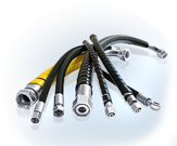 Furtun termic de înaltă presiune 16 S32 L-1250 armat