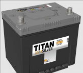 TITAN ASIA SILVER 12V 70.0A/h B13 600A 230/175/221 Ca-Ca правый
