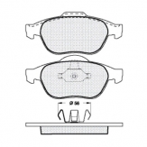 ТОРМОЗНЫЕ КОЛОДКИ DBS2418 (T1213) * RENAULT ESPACE,LAGUNA II,VEL SATIS ПЕР.