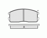 КОЛОДКИ DBS3022 SP220 T0355