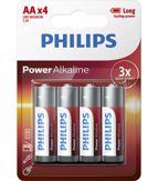 Philips Alkaline AA batteries set of 4 pcs Blister