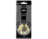 Aroma car Prestige organic argint/ parfum