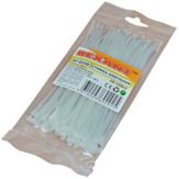 Clema plastic 3.6х150 mm alb 100buc/ pachet.