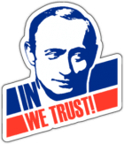 Abtibilduri auto "In Putin We Trust" Abtibilduri auto "In Putin We Trust"