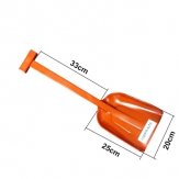 ЛОПАТА АВТО ПЛАСТМАССОВАЯ ДЛЯ СНЕГА