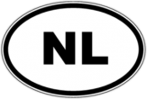 Stickere auto "NL - Olanda" Stickere auto "NL - Olanda"