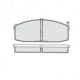 ТОРМОЗНЫЕ КОЛОДКИ DBS3082 SP112 T0838 T0319