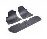 Автоковрики резиновые Rigum для Citroen Berlingo/Peugeot Partner 5m 08 -