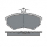 КОЛОДКИ ПЕРЕДНИЕ DBS2479 (SP750) (C6026) *MERCEDES SPRINTER II/ VW CRAFTER