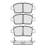 ТОРМОЗНЫЕ КОЛОДКИ DBS3265 (T1404) * TOYOTA COROLLA,PRIUS ПЕР.