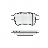 ТОРМОЗНЫЕ КОЛОДКИ DBS2561 (SP491) (T1774) * RENAULT KANGOO (08-) ЗАД.
