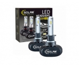 LED SOLAR H11 (9005) 12/24V 6000K 4000Lm 50W Seoul CSP 19x19