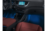 Светодиодная подсветка синий цвет первый ряд i40 Sedan Светодиодная подсветка синий цвет первый ряд i40 Sedan